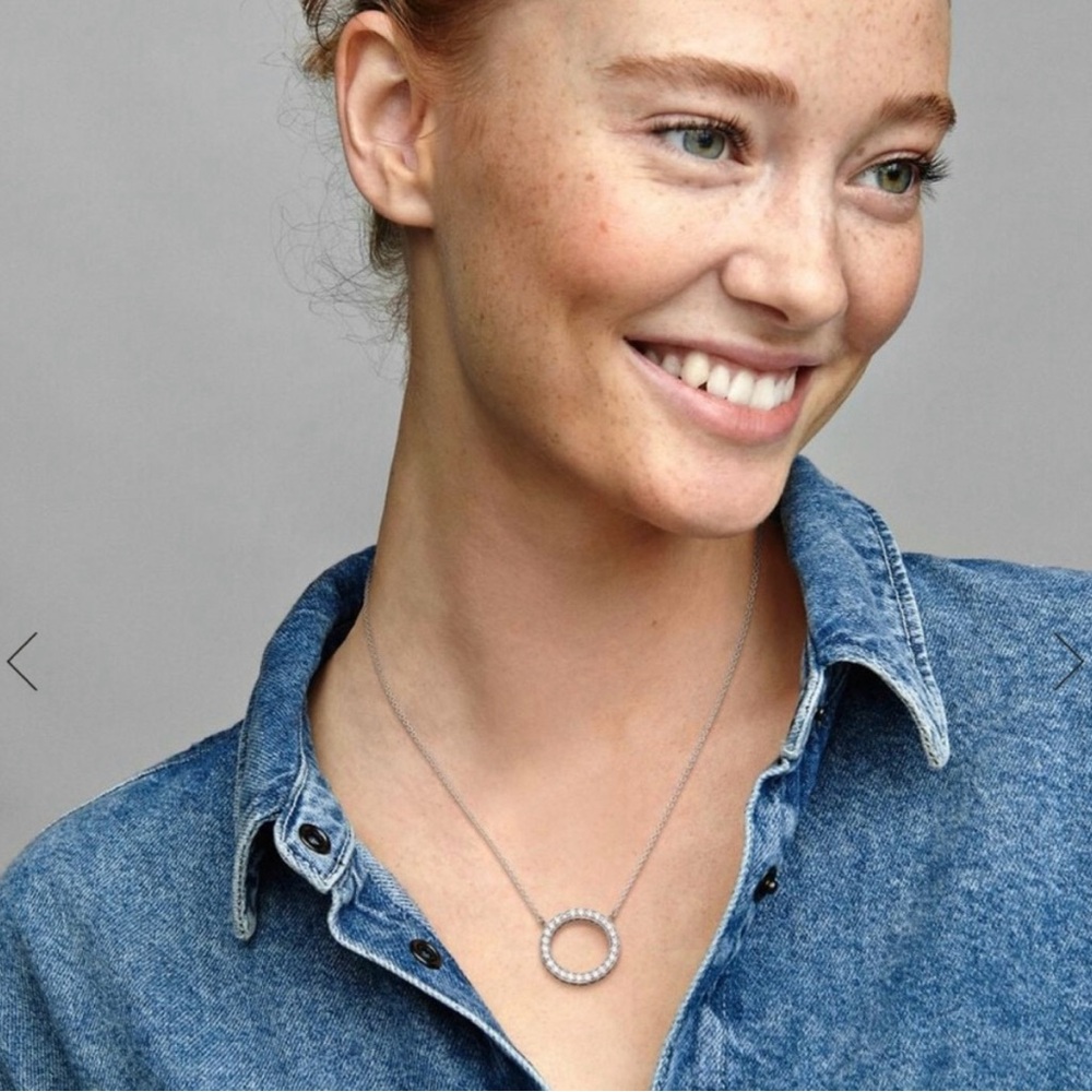 Pandora Circle of Sparkle Necklace